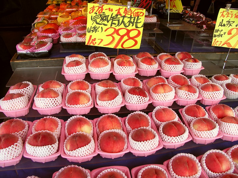 夏は桃！